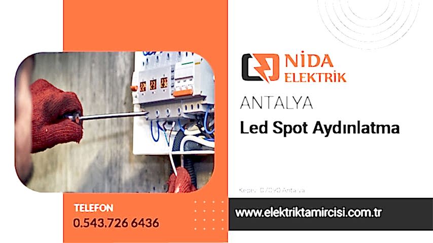 Led Spot Aydınlatma Antalya